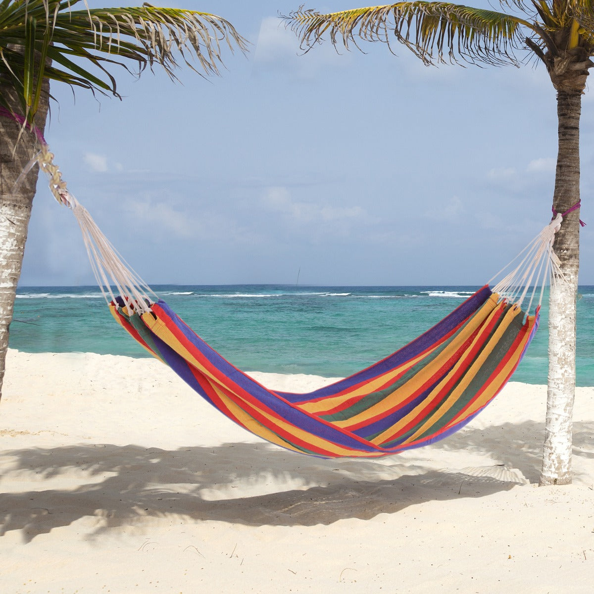 Outsunny 79"x40" Hammock Bed Swing Chair Lounge Garden | Aosom Canada