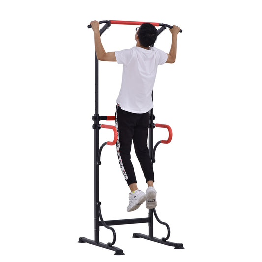 Soozier Pull Up Bar Power Tower Workout Station for Home Office Gym Traning Workout Equipment | Aosom Canada