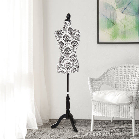 HOMCOM fashion mannequin Female dress form canada w/ Base Torso Dressmaker Stand | Aosom Canada