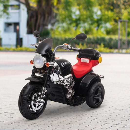Aosom Kids Electric Motorcycle Ride On Toy 6V Battery Powered Electric Trike Toys for 18-36 Months with Light Music MP3 Storage Box| Aosom Canada