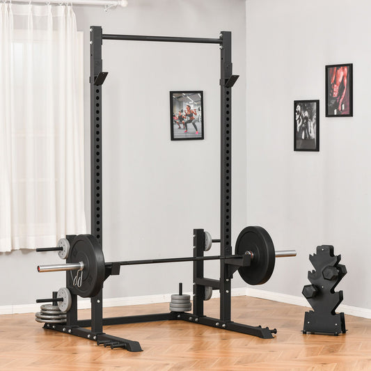 Soozier HOMCOM Heavy Duty Multi-Function Power Tower Exercise Workout Station Strength Training w/ Stand Rod for Home Gym | Aosom Canada
