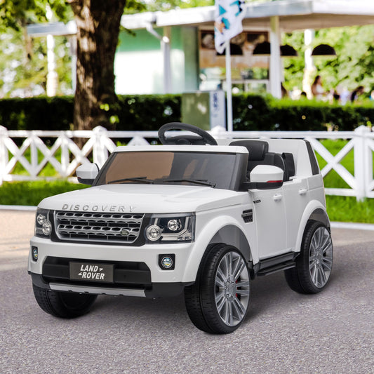 Aosom Compatible 12V Battery-powered Kids Electric Ride On Car Landrover Discovery 4 Toy with Parental Remote Control Music Lights MP3 | Aosom Canada